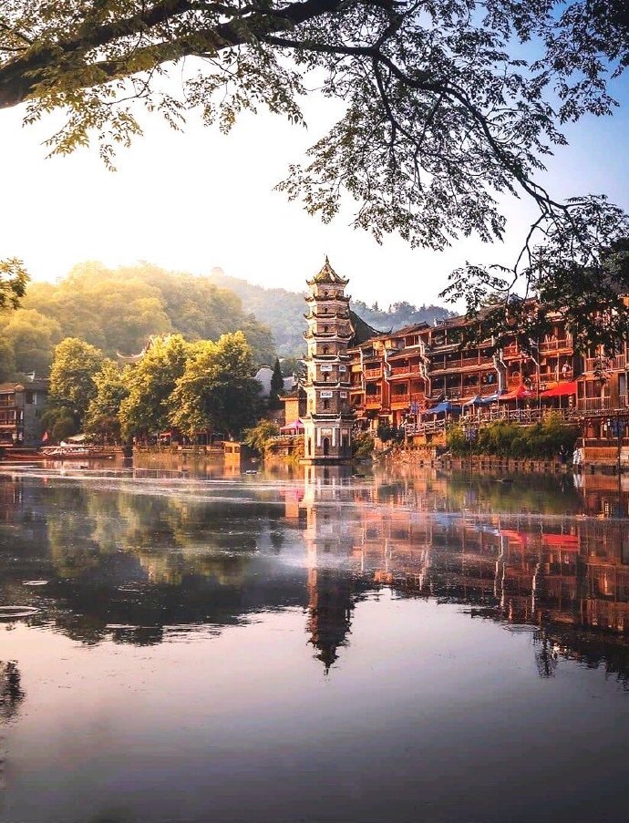 湖南暖阳下的悠闲时光